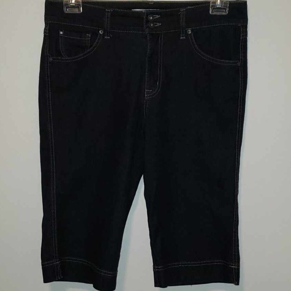 Bandolino Blu Stretch Jean Capris Size 10